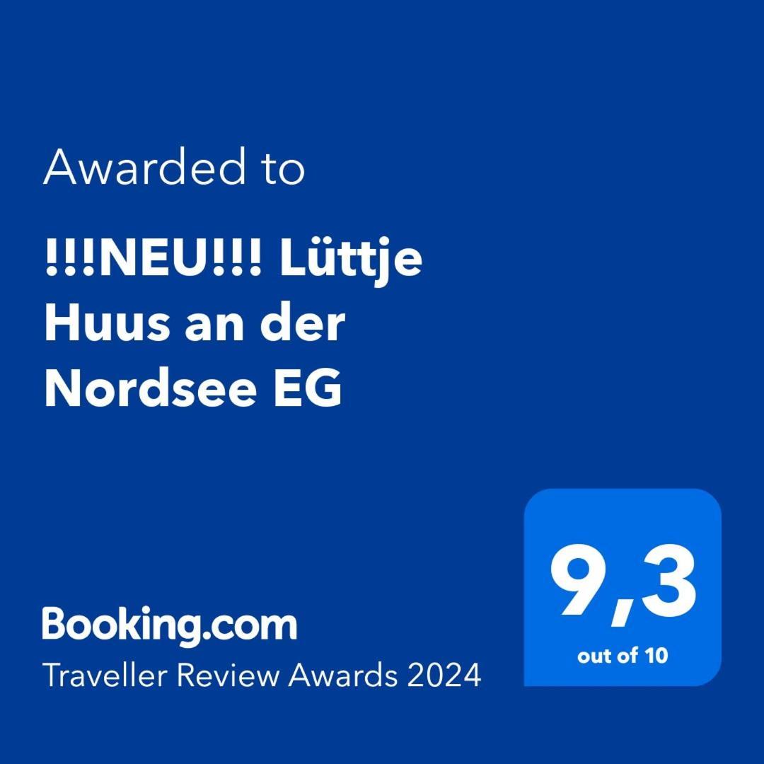 !!!neu!!! Luettje Huus An Der Nordsee Eg Apartment *